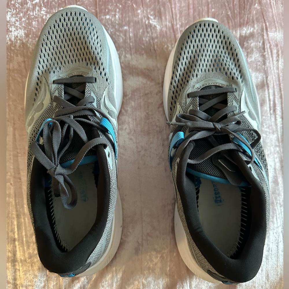 Saucony Ride 15 Men’s Running Shoes - Size 9.5, Missing Inserts